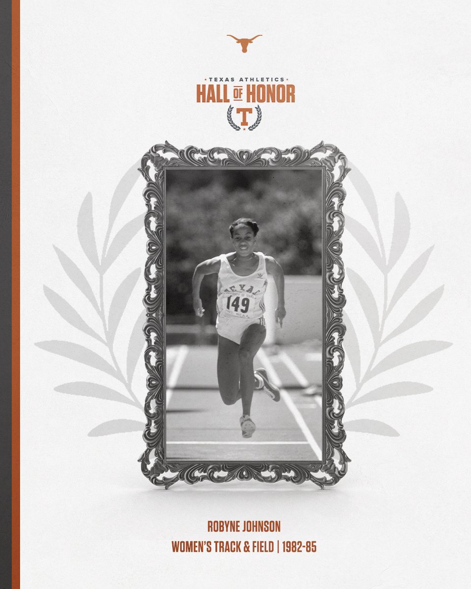 Another addition to the Hall of Honor 🤘

Welcome, <a href="/robynemjohnson/">Robyne Johnson</a>

#HookEm