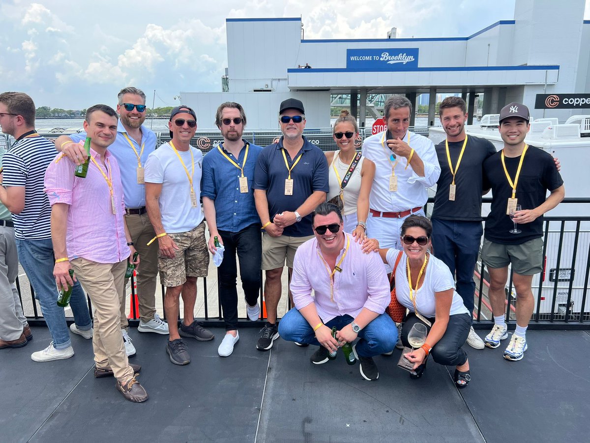 DV_Chain's tweet photo. We wanted to give a big thank you to @CopperHQ for hosting us in #NewYork the last few days at the @FIAFormulaE race. 

Our team had an amazing weekend spending time with colleagues and friends! https://t.co/SuzbRnEShS