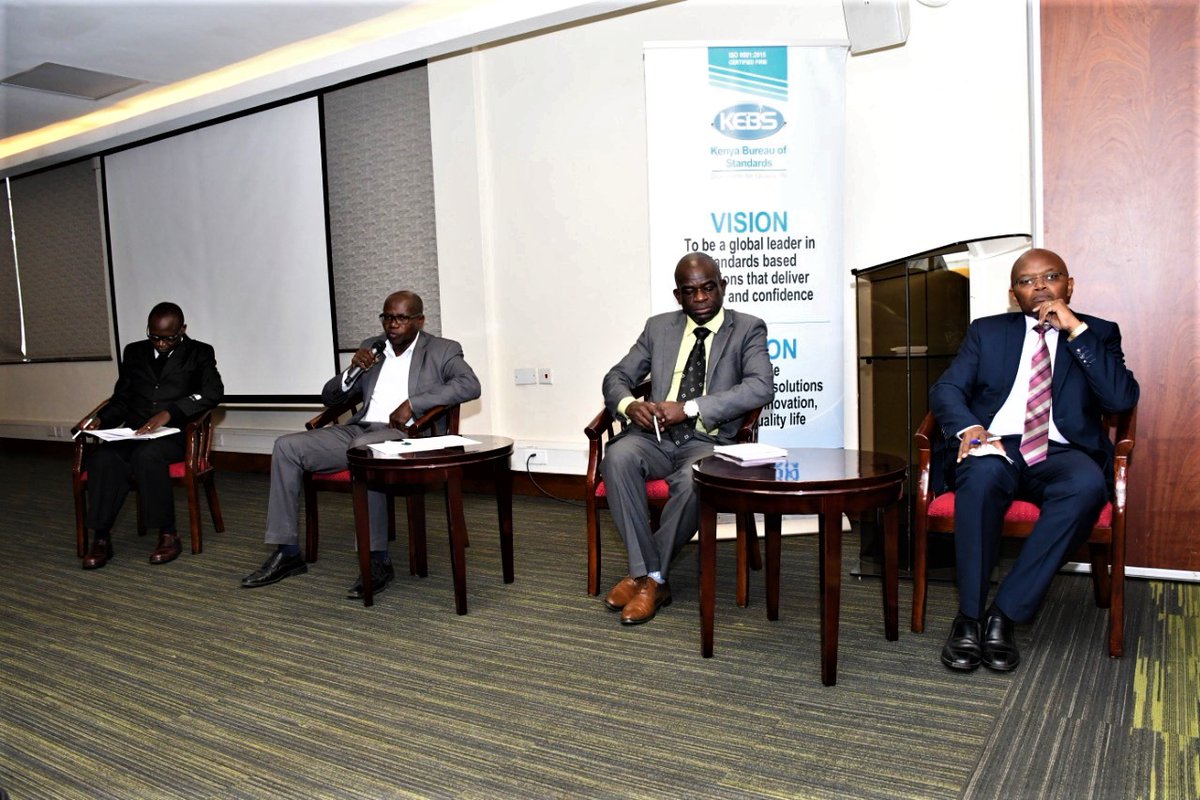 During the last session of the National Food Safety workshop, the panelists emphasized the need to grow a culture for safer food while ensuring better health in consumers.
<a href="/maina_betty/">Betty C Maina, EGH</a> <a href="/Ps_AmbKaberia/">Amb. Kirimi P. Kaberia CBS</a> <a href="/DavidOsiany/">🇰🇪 David Osiany, HSC</a> <a href="/bnjinu/">B Njiinu</a> <a href="/IndustryKE/">IndustryKE</a> <a href="/Trade_Kenya/">Trade Kenya</a> <a href="/DiscoverJKUAT/">Discover JKUAT</a> <a href="/uonbi/">University of Nairobi</a> <a href="/KephisKe/">KEPHIS</a>