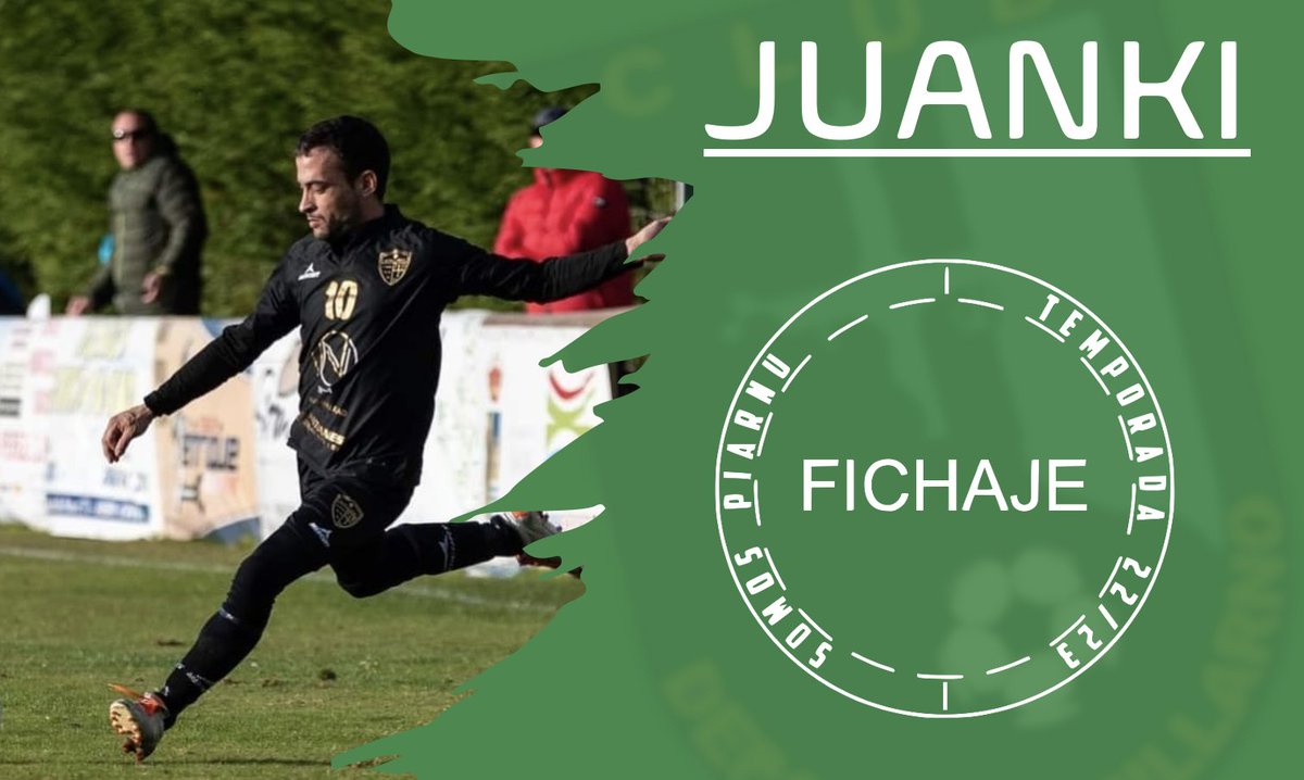 Fichaje 💚✍️  Juanki

Máximo goleador del club en una única temporada.
Máximo goleador del ascenso 2014/2015.

Y hoy a vuelto a casa 🫶
#somospiarnu