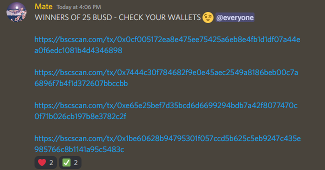 MesmeriseFin's tweet photo. Hey winners, check your wallet ;-) #Giveaway https://t.co/DtREGpyIaR