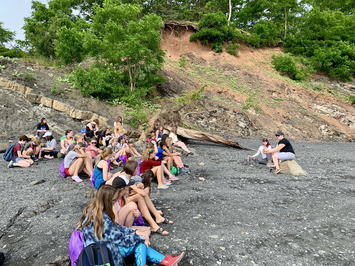 Such an exciting <a href="/AcadiaU/">Acadia University</a> #WISEAcadia Camp for 11-13 y/o girls. Thanks to the Planning Team, Volunteers &amp; all the Session Leaders for the fantastic variety of experiences for the campers. We hope the week created increased interest in STEAM for those attending🧬🔭🎭🔭🍎🪨🧮🚀📝