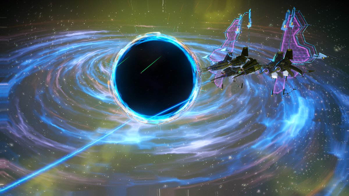 The_Esp3r's tweet photo. #NoMansSky #BlackHoles #Space https://t.co/aDyVXQ8HDB