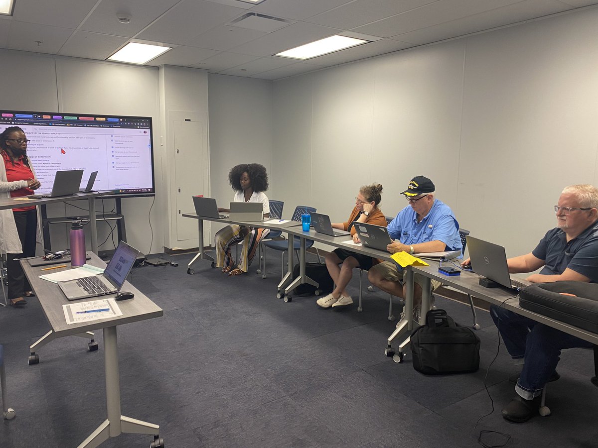 DelfredaC's tweet photo. Google Bootcamp Level 2 Certification is on the way at COB! #JEFCOEDTECH #JEFCOED https://t.co/1A3ANPze9L