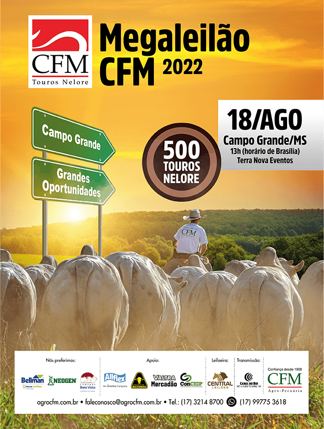 Neloreoficial's tweet photo. Vem ai o Megaleilão CFM 2022!

Siga @agrocfm no Instagram e não perca nenhuma novidade!

#ACNB #Nelore #LeilaoOficial #AgroCFM #NeloreCFM #TourosCFM #Pecuaria #MelhoramentoGeneticoCFM #MegaleilaoNeloreCFM https://t.co/4GiGr82qZg