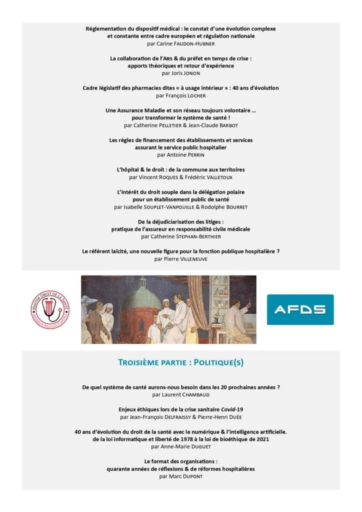 EEpitoge's tweet photo. Les @EEpitoge du @Clud4Droit sont des plus heureuses de vous annoncer la naissance d une nouvelle collection en droit(s) de la sante avec un premier volume exceptionnel pour les 40 ans de l AFDS !!! Avec le soutien du master @DroitUt1 de @UT1Capitole et de ses deux directeurs https://t.co/i3hDjUp4Gy