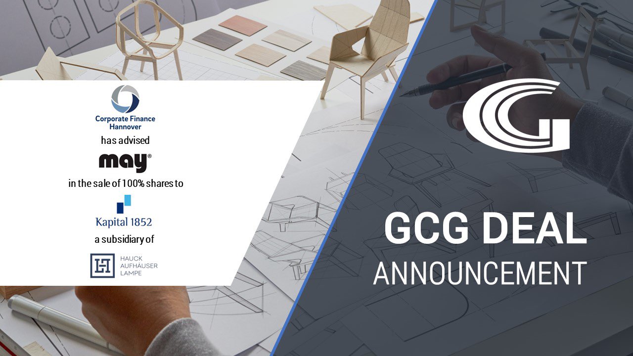 GCG | Geneva Capital Group on Twitter: "Corporate Finance Hannover GmbH has  advised H. May GmbH &amp; Co. KG in the sale to Kapital 1852 Beratungs  GmbH, a subsidiary of Hauck Aufhäuser