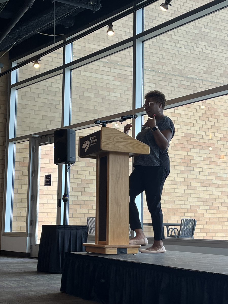 We are kicking off the Closing the Gaps Convening with site visits and tours of the Twin Cities. CTG Strategy Director, LaKeeshia Fox welcomes participants. #CTGConvening