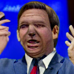 DrawThisTweet's tweet photo. @aminasnoot 'Tampa this weekend is gonna be wild. Trump + DeSantis. Lets go' by Craiyon (formerly Dall-E mini). 
: https://t.co/6Ty0RGg2Uc https://t.co/XFtDRl9BdJ