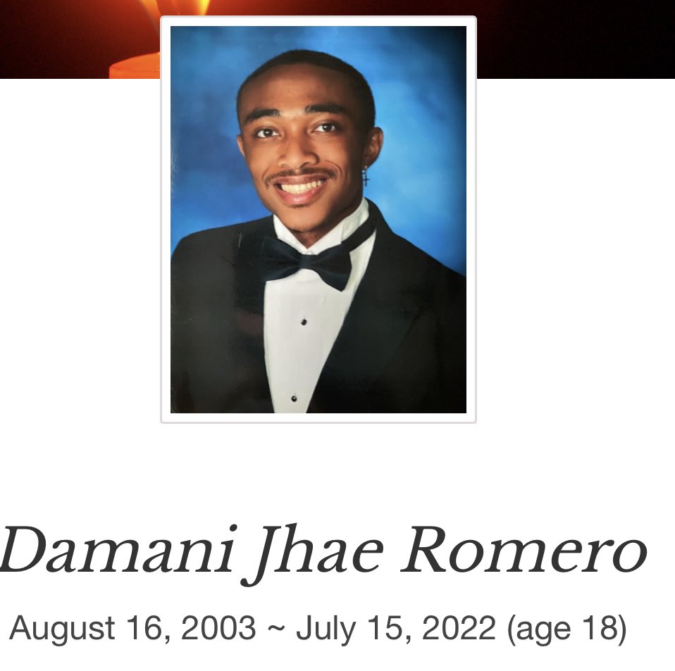 The Patriot’s Track and Field Community and class of 2021 mourns the loss of a tremendous young man, who definitely graced us with his presence.  Rest Well Damani!!!