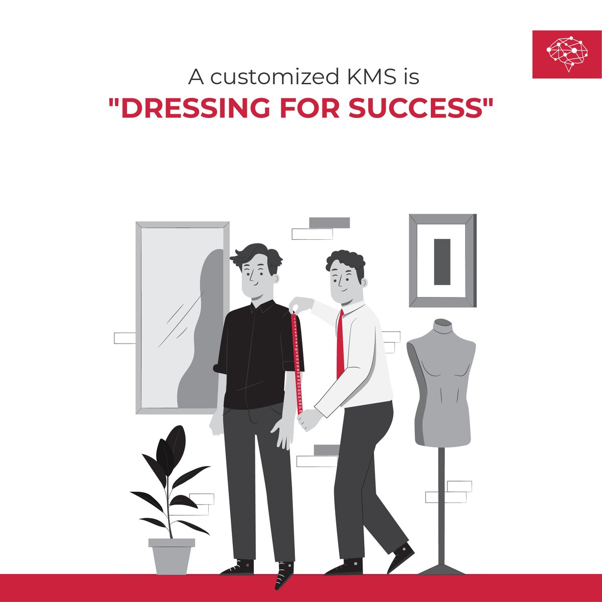 Let's address business success. Is your current #KnowledgeManagementSystem the right fit for your current business needs? 

Let #SparkThought help create your right fit and transform unstructured #businessinformation into centralized, profitable #EnterpriseKnowledge assets.