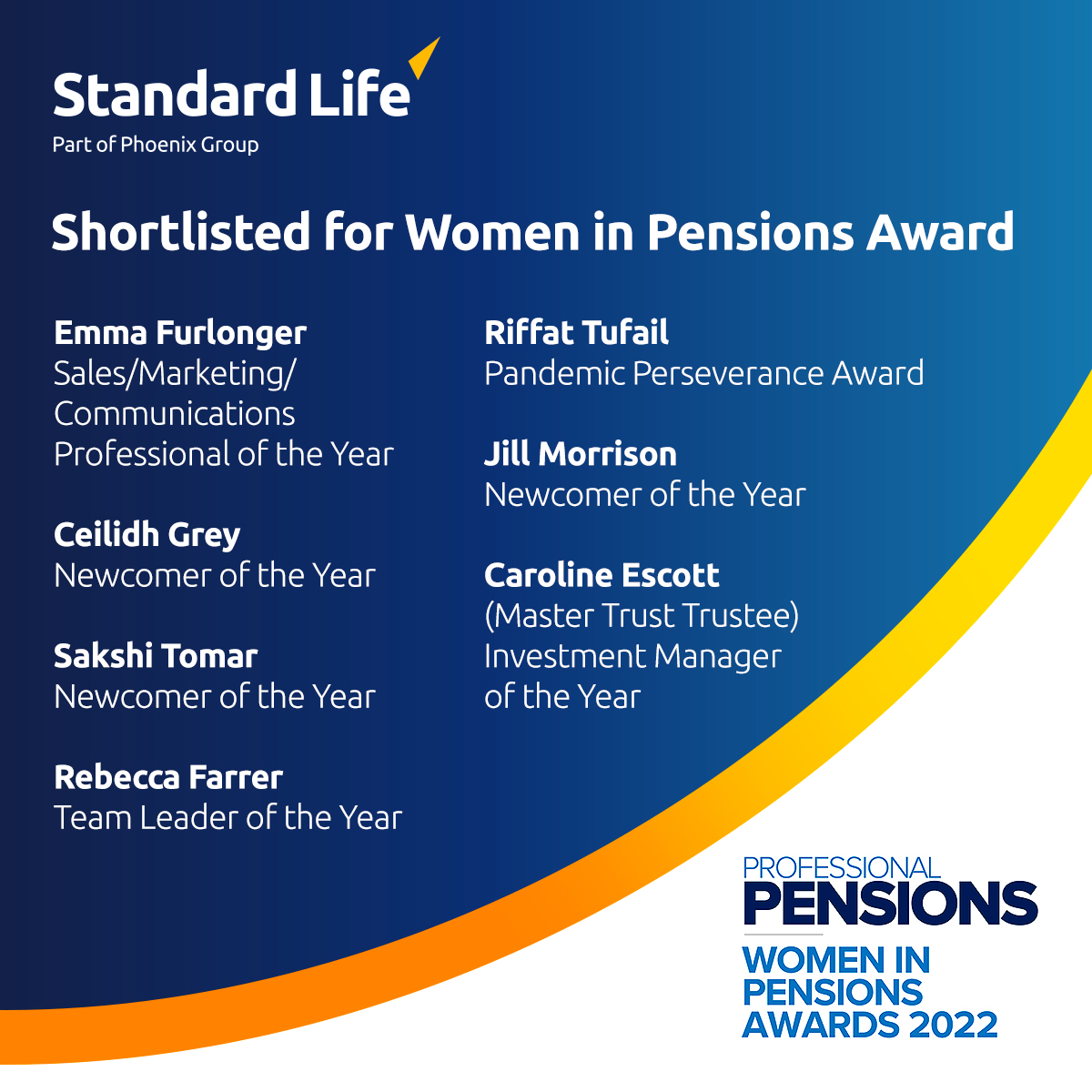 Standard Life UK on Twitter "Huge congratulations to our female