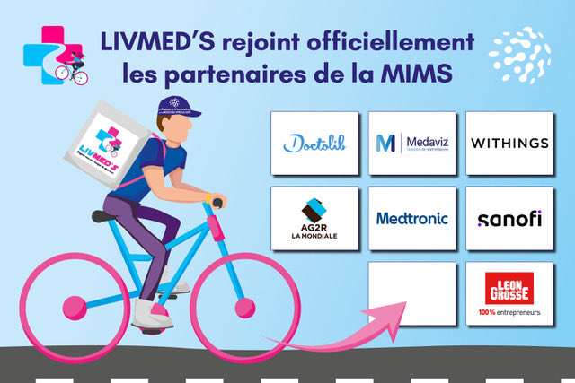 C’est le choix du cœur de la Mims, mais pas seulement car nous sommes persuadés que Livmed’s sera la future licorne 🇫🇷de la santé.
Bienvenue à notre huitième partenaire 🤗🤗🤗.