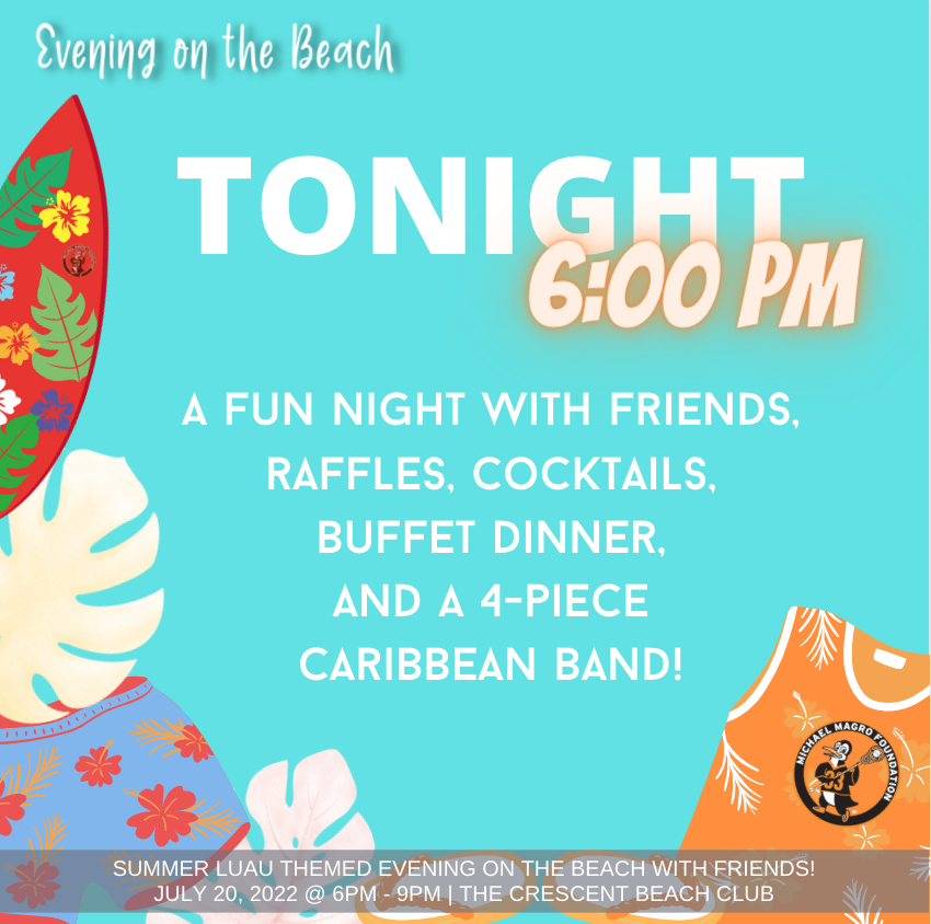 Tonight is a great night to raise money for pediatric cancer 🧡 If you would like to join us later this evening for a great time and a great cause, you can still purchase your tickets by clicking bit.ly/3sCi7AK. See you at 6:00 PM!

The event is 🌧️ or 🌞