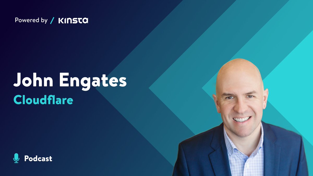 kinsta's tweet image. If your site's security could use a boost, you need to listen to this episode of #REPodcast with @Cloudflare Field CTO @jengates 🔒

Learn more about changing security threats, the importance of Zero Trust solutions &amp;amp; the future of the internet right here: ow.ly/V8Qs50K08u3
