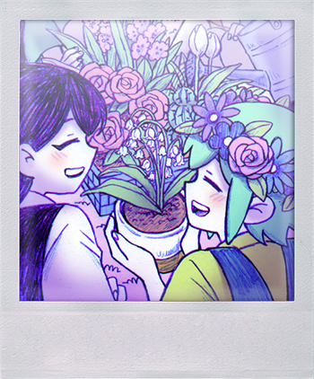 hourlybasil's tweet image. Everyone helped me water my plants today! I tend to ramble on for too long when I start talking about plants, so I'm glad my friends listened to me!