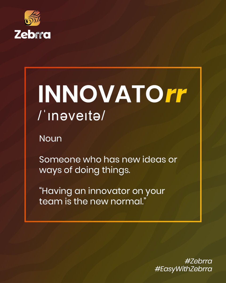 ZebrraHQ's tweet photo. Growing your business does not have to be so difficult. Rather, it should be easy and rewarding for you and your business. 

#Zebrra
#EasyWithZebrra
#EasyAndRewarding https://t.co/binpZyqPTx