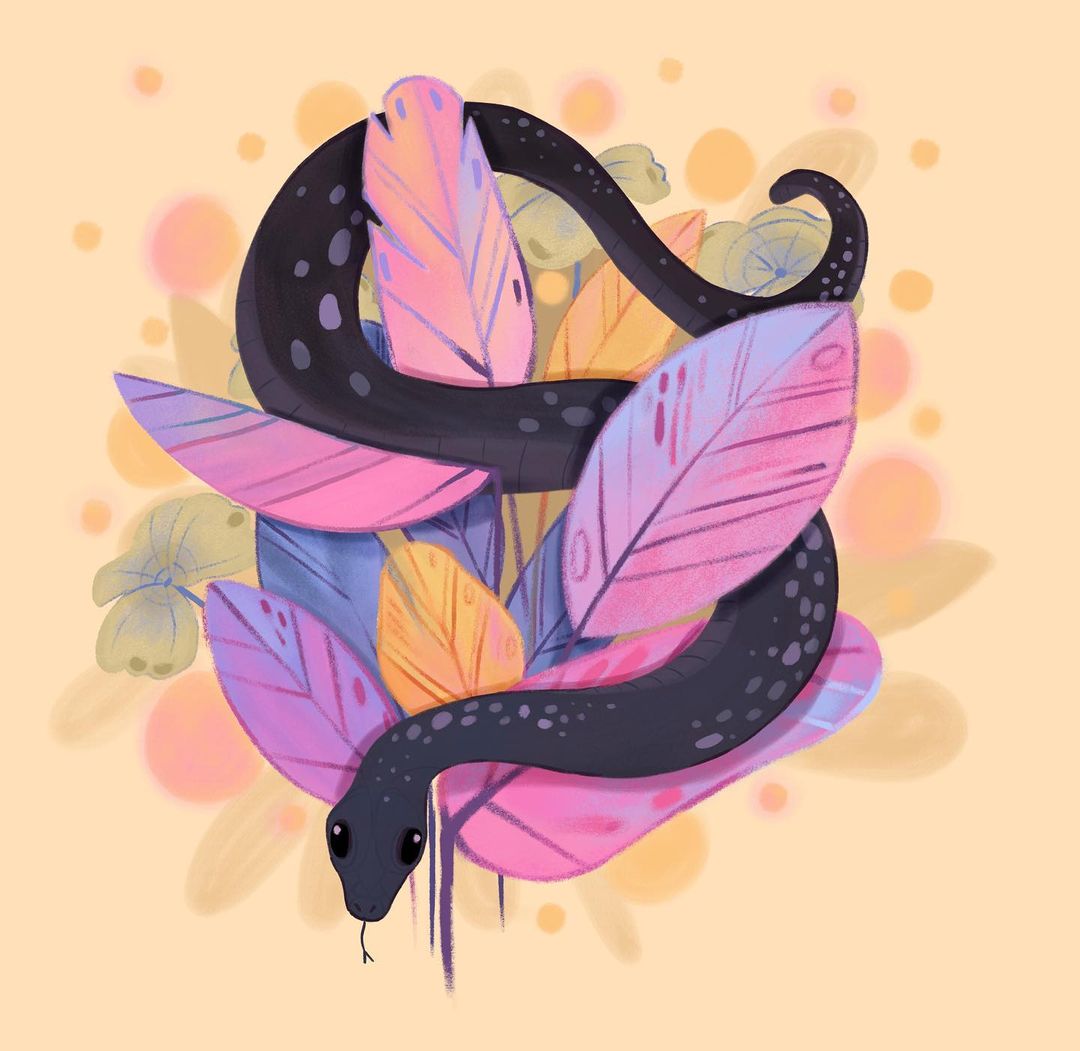 🌱 🐍Serpiente en plantas 🌱 🐍por Natalie Smillie

#procreate #painting #snake #plants #procreateart #procreateillustration #art #artistsoninstagram #artistsofinstagram #illustrator #illustration