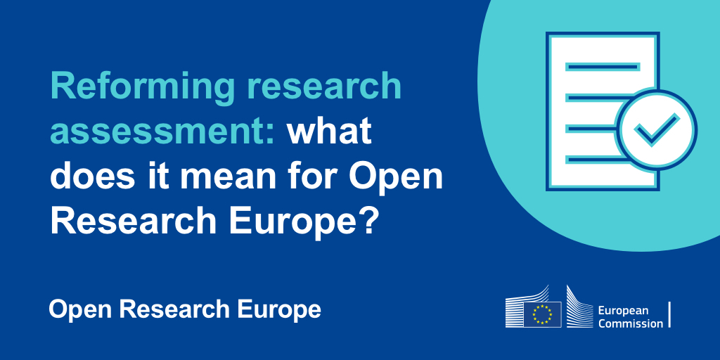 OpenResearch_EU's tweet image. An Agreement on reforming research assessment has just been published, which will contribute to mainstream practices that support robustness, openness and transparency of the research process.

Learn more about this initiative: open-research-europe.ec.europa.eu/blog/reforming…

#ResearchAssessment