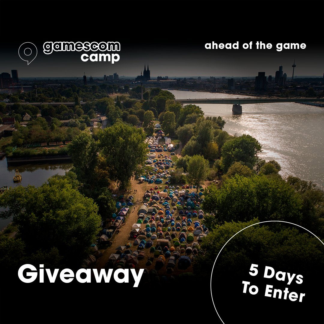 gamescom's tweet photo. A gaming van, bbq&amp;gaming, a cosplay party out in the open... At #gamescomcamp, the sky is the limit! 😜

Our Instagram and Facebook giveaway ends in 5 DAYS, so make sure to enter!
Instagram: https://t.co/1QJyZ8Gck6
Facebook: https://t.co/vl3DvOHjYR

#gamescom2022 #aheadofthegame https://t.co/3aTflEJ6lM
