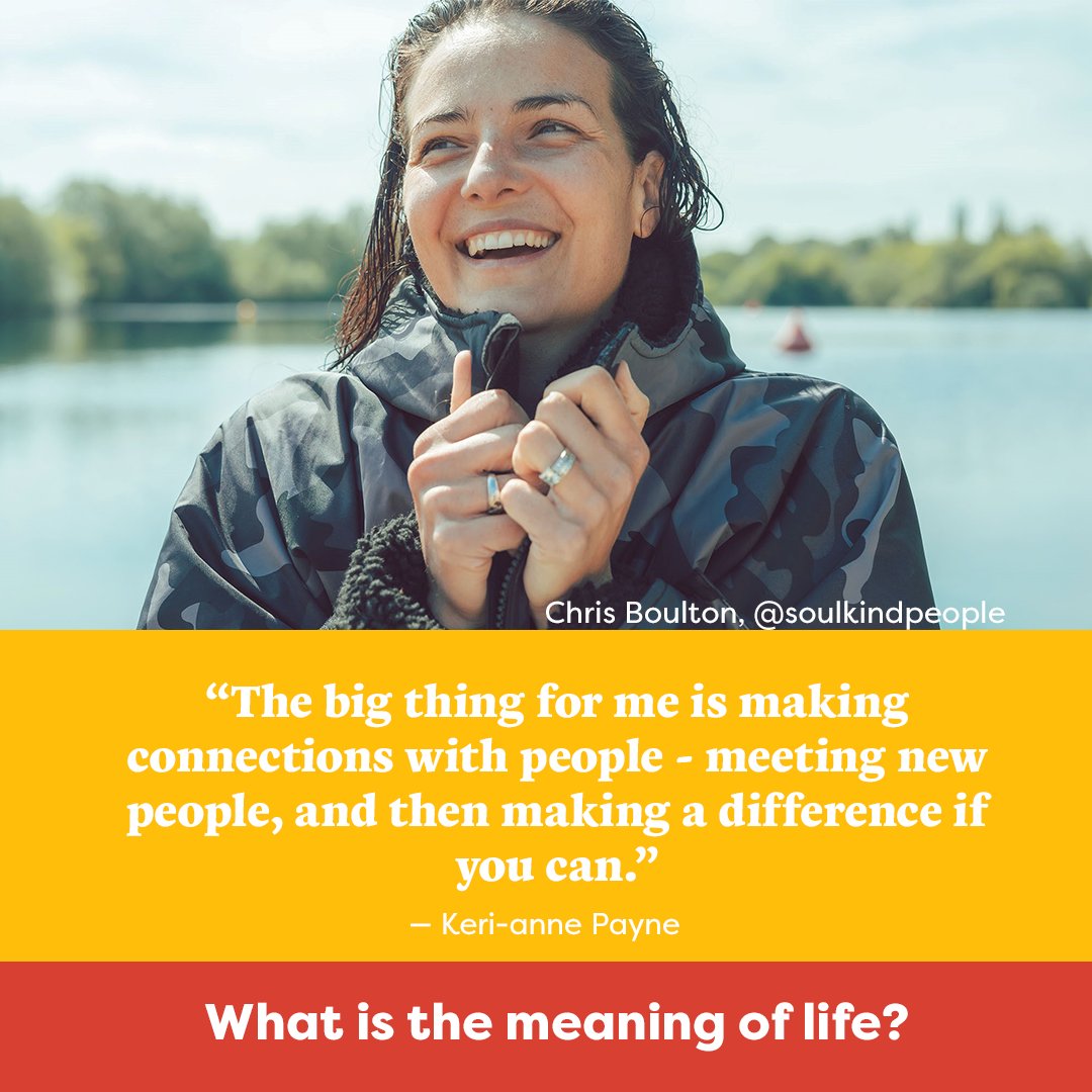 This week's Meaning of Life comes from <a href="/KeriannePayne/">Keri-anne Payne</a> 🌍 Read the full magazine with <a href="/timlovejoy/">Tim Lovejoy</a> here 👉 lovejoy.co.uk/issue-11/