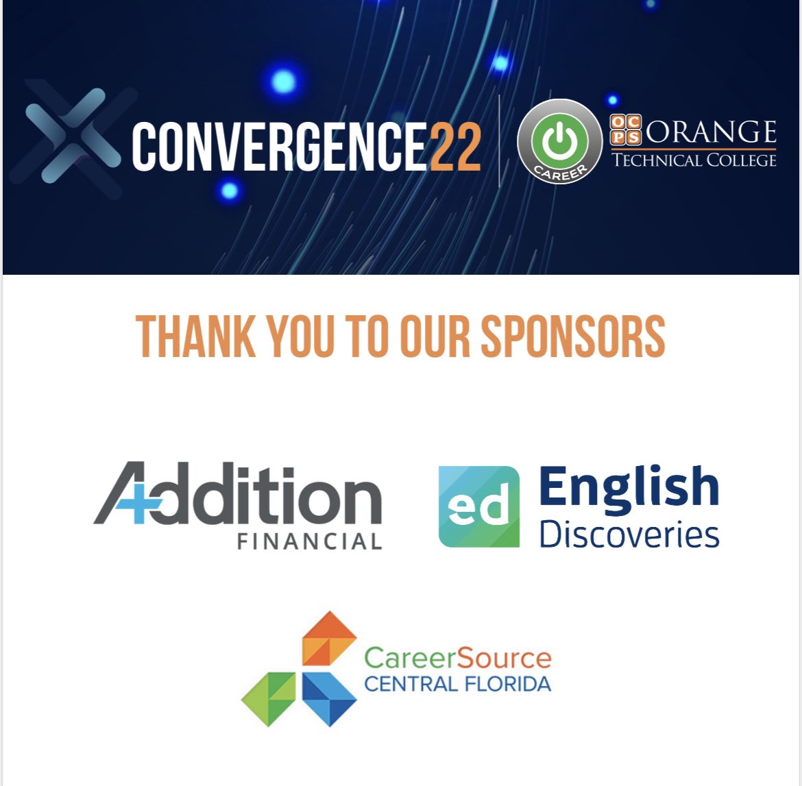 Thank you to our 💎DIAMOND💎 level sponsors - learn more about what they do: facebook.com/events/3323477…