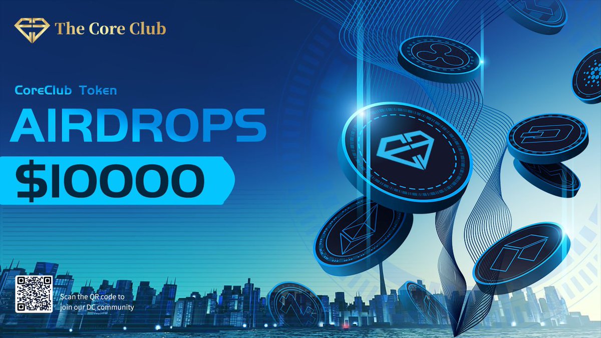 CoreclubNFT (@coreclubnft) on Twitter photo Wanna get AIRDROPS & WHITELISTS?😉
Come and join <a href="/CoreclubNFT/">CoreclubNFT</a>!😍
RULES👇:
✨Follow, Like& Retweet:<a href="/CoreclubNFT/">CoreclubNFT</a>
✨Join DC: discord.gg/8UxpnUYagV
✨Fill the form: forms.gle/xjECQZMoEhU3KD…
#NFT #metaversenft #blockchain #ETH #crypto #nftclub Wanna get AIRDROPS & WHITELISTS?😉
Come and join <a href="/CoreclubNFT/">CoreclubNFT</a>!😍
RULES👇:
✨Follow, Like& Retweet:<a href="/CoreclubNFT/">CoreclubNFT</a>
✨Join DC: discord.gg/8UxpnUYagV
✨Fill the form: forms.gle/xjECQZMoEhU3KD…
#NFT #metaversenft #blockchain #ETH #crypto #nftclub