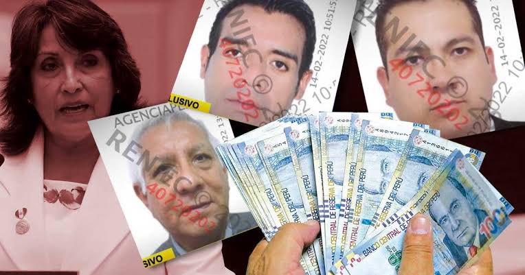 Dina Boluarte es tan o más peligrosa que Pedro Castillo,primero se le debe inhabilitar. Acá una muestra de cómo la familia Boluarte asalta el Perú. 

Sus 4 sobrinos CONTRATANDO ILEGALMENTE con el Estado, su primo nombrado embajador, se intercambian puestos de trabajo.
Abro🧵(1/8)