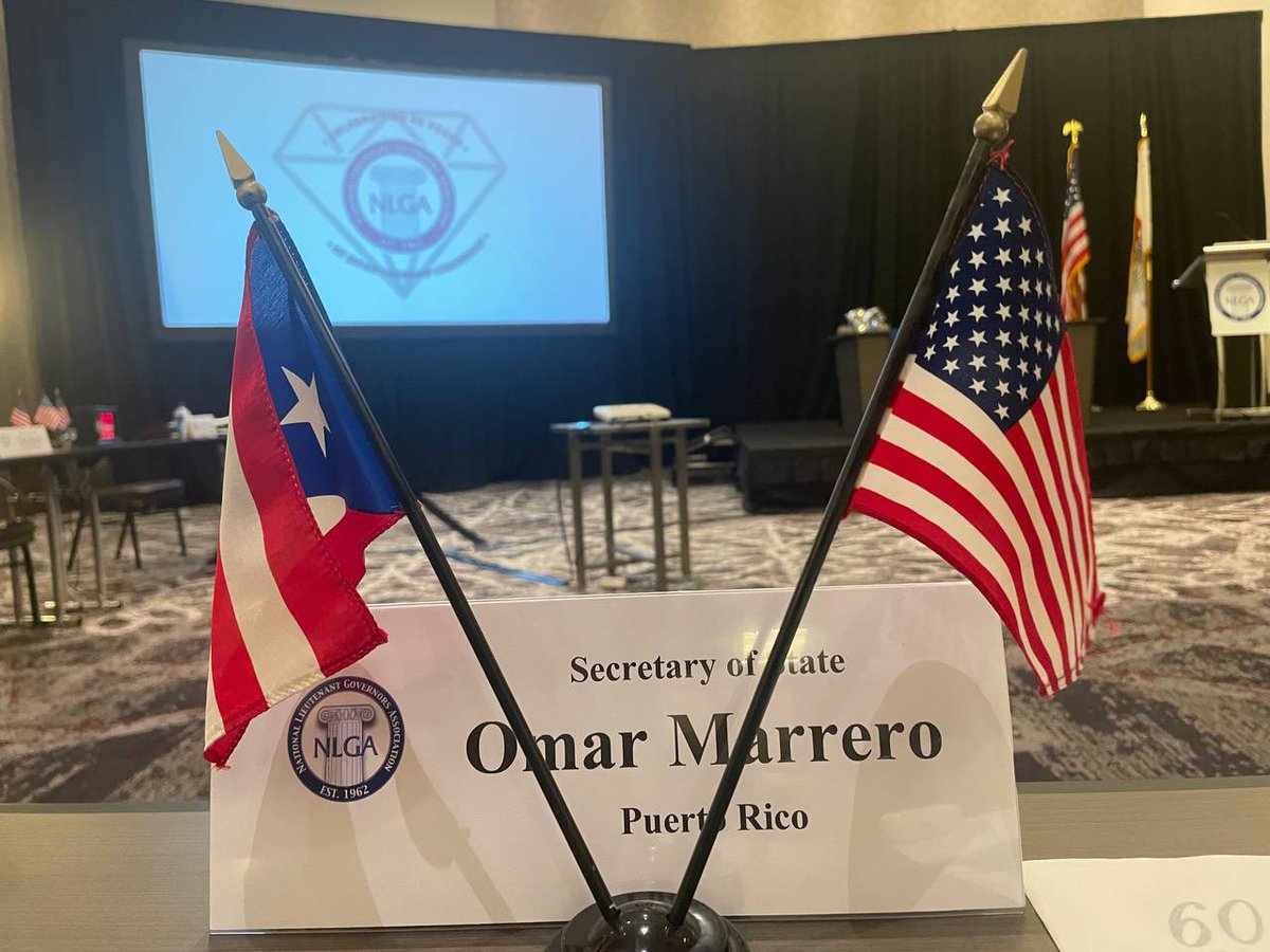 prsecestado's tweet photo. PR present at the NLGA 2022 Annual Meeting in Chicago, IL. Looking forward to the great discussions ahead with my colleagues from all around the country! Happy 60th Anniversary to the @NLGA!
60 years of commitment and service to the office of Lt Governors!
#NLGA
#publicpolicy https://t.co/UmM6JQMrCH