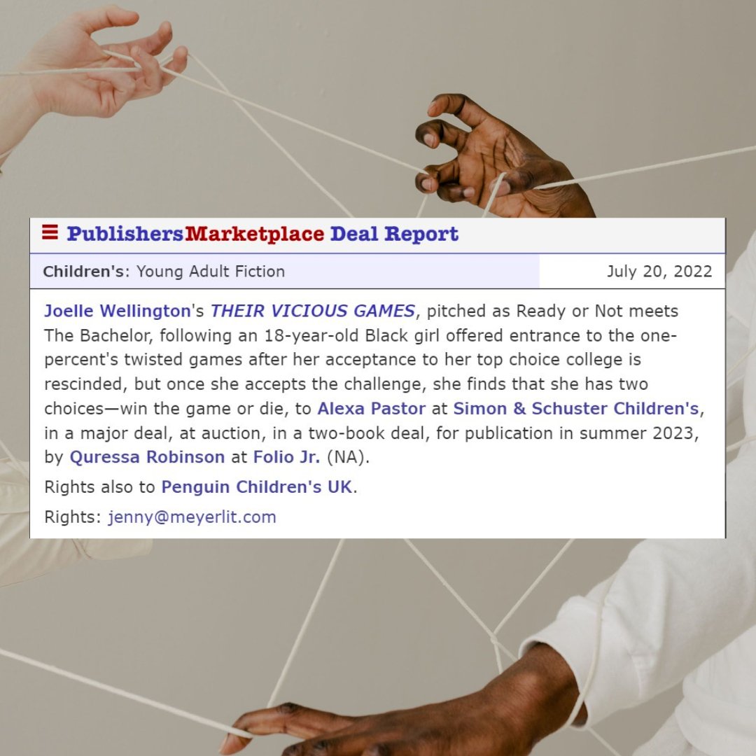 Okay, besties, let’s try this again—I am so so excited to announce that THEIR VICIOUS GAMES, my YA thriller will be published by @SimonTeen and as has been previously LEAKED (affectionate) <a href="/PenguinUKBooks/">Penguin Books UK</a>  *thunderous applause*