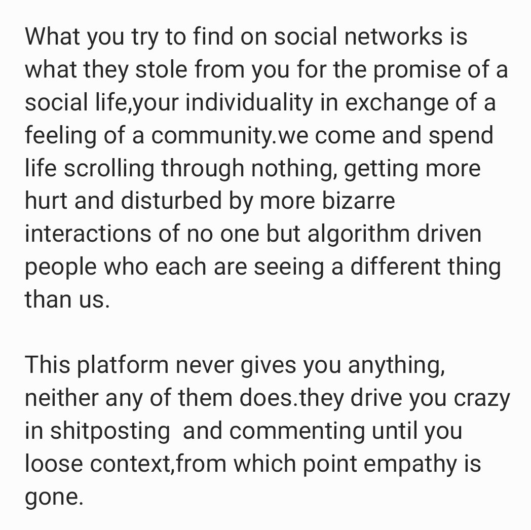 Hamidsami4's tweet photo. #socialnetwork #Algorithms #Web2 #ManipulationClimat #microtargerring #freedome #empathy https://t.co/VIYT71UhkC
