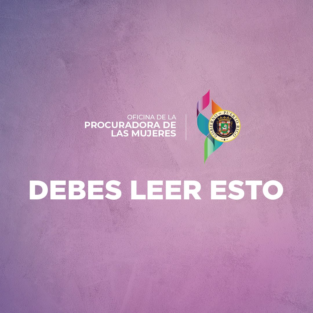 Las señales de maltrato son muchas y debes saber identificarlas por tu bien o por el de otra mujer. Si te sientes en esta situación o piensas que otra persona lo hace, mantente en alerta. Puedes buscar ayuda y orientación en la Línea Confidencial de la #OPM 787 722 2977, 24/7.