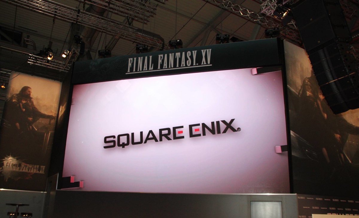 dail15_noctis's tweet photo. Booth FFXV, ファイナルファンタジーXV #Gamescom2015 https://t.co/PJVgS2GlWT