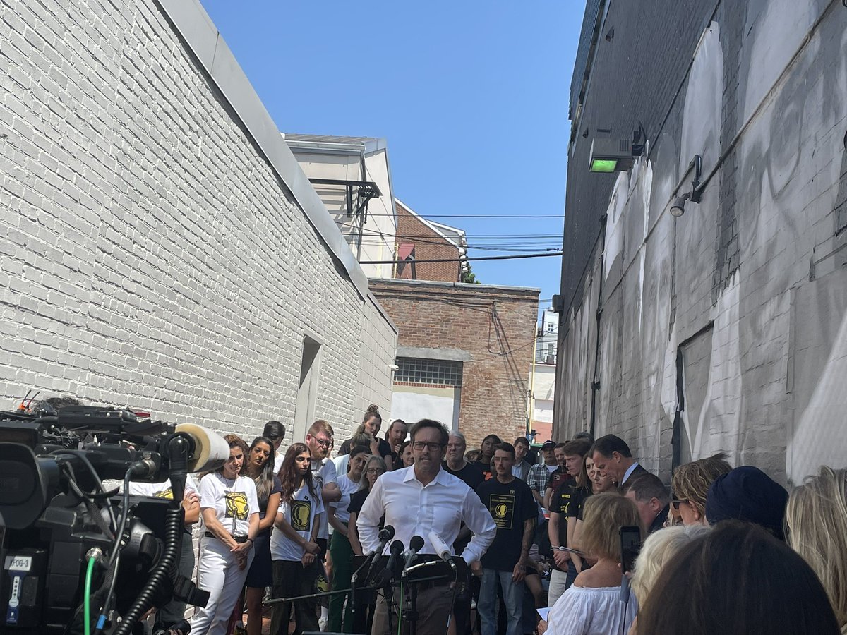 “There’s no way you can walk down this alley and not be moved by what you see,” <a href="/StateSPEHA/">Special Presidential Envoy for Hostage Affairs</a> says at unveiling of <a href="/BOFHcampaign/">Bring Our Families Home Campaign</a> mural displaying the faces of 18 Americans held hostage or wrongfully detained abroad.