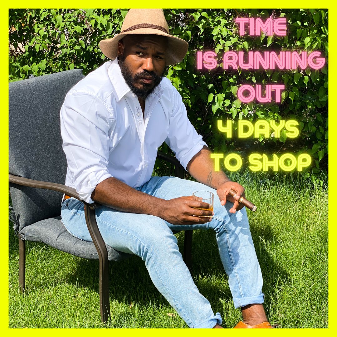 BradleyAllenCo's tweet photo. 4 days left to shop! And no, this isn't a situation where Monday will roll around and we say "Actually... 7 more days!" 

ALL SALES MUST BE IN NO LATER THAN SATURDAY. 

50% off all inventory, already discounted. All sales are final! 
🔥 💪🏾

https://t.co/sXDBiVviHR https://t.co/VDJnJ4UeiD