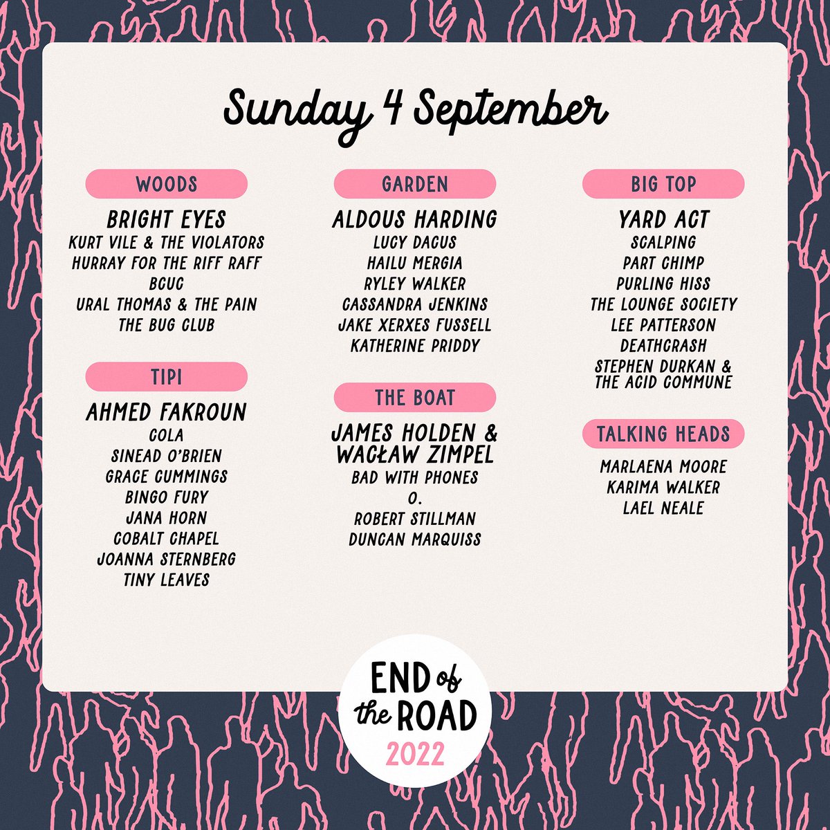 We’re delighted to be part of @EOTR Festival in England this year. See you on Sunday, Sept. 4th! #EOTR2022