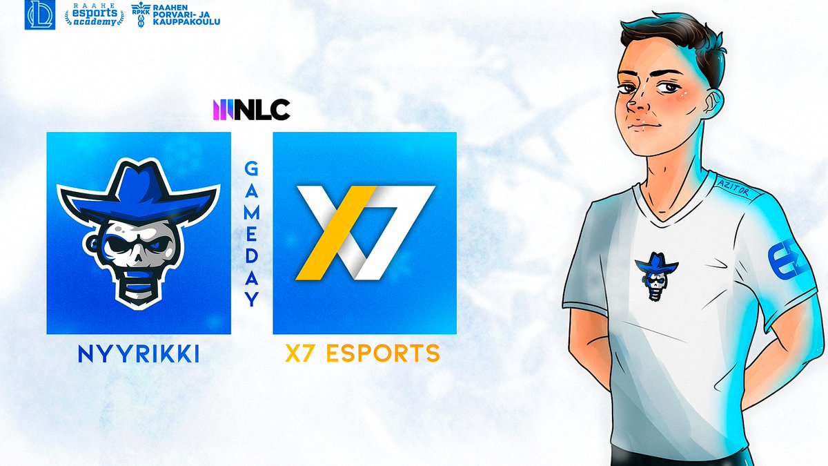 NYYRIKKI 🇫🇮 (@nyyrikkiesports) on Twitter photo Hopefully we get an exciting game out of this matchup!🤩
It's another NLC day and WE are going against <a href="/X7_Esports/">X7 Esports</a> today!💙💛✨️
⏰️ ~ 22 CET
📺 twitch.tv/nlclol
#theHUNT🤠 <a href="/NLClol/">Arozzi NLC</a> Hopefully we get an exciting game out of this matchup!🤩
It's another NLC day and WE are going against <a href="/X7_Esports/">X7 Esports</a> today!💙💛✨️
⏰️ ~ 22 CET
📺 twitch.tv/nlclol
#theHUNT🤠 <a href="/NLClol/">Arozzi NLC</a>