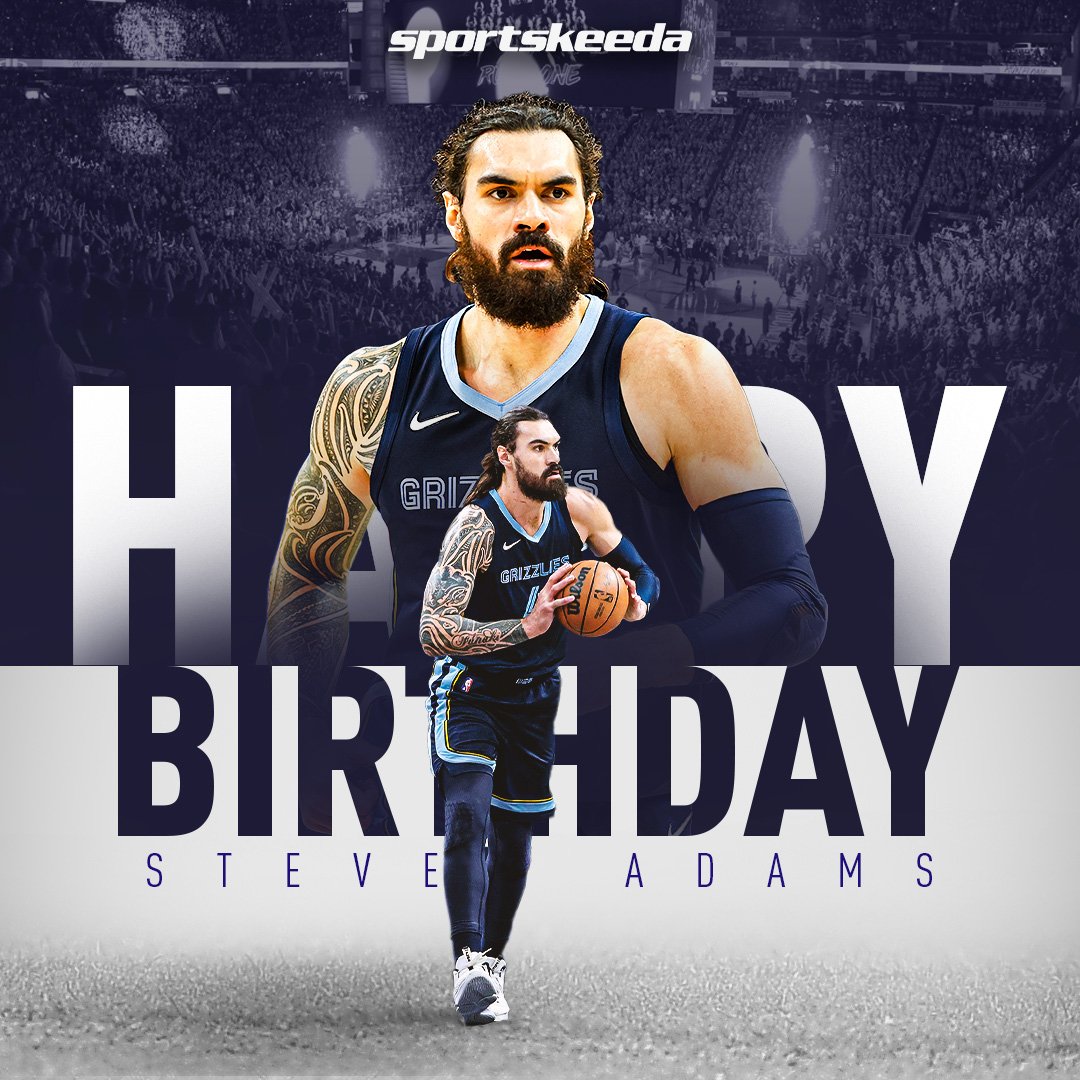 Happy Birthday to NBA\s own Aquaman, Steven Adams!     