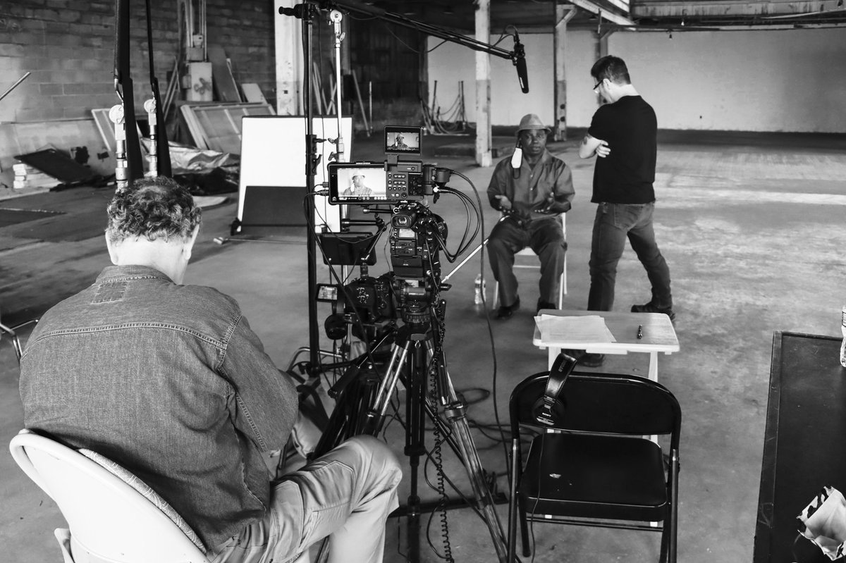 RedBadgeFilms's tweet photo. Anthony Broadwater prepares behind the scenes to detail his experiences being wrongfully imprisoned. 

#Unlucky #RedBadgeFilms 
.
.
.
#alicesebold #film #wrongfulconviction #exoneration #anthonybroadwater #criminaljustice #documentary #criminallaw #wrongfullyconvictedlives https://t.co/d9DMAIM2dj