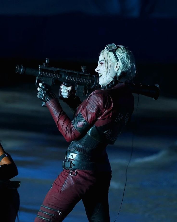 margot robbie in the suicide squad (2021)