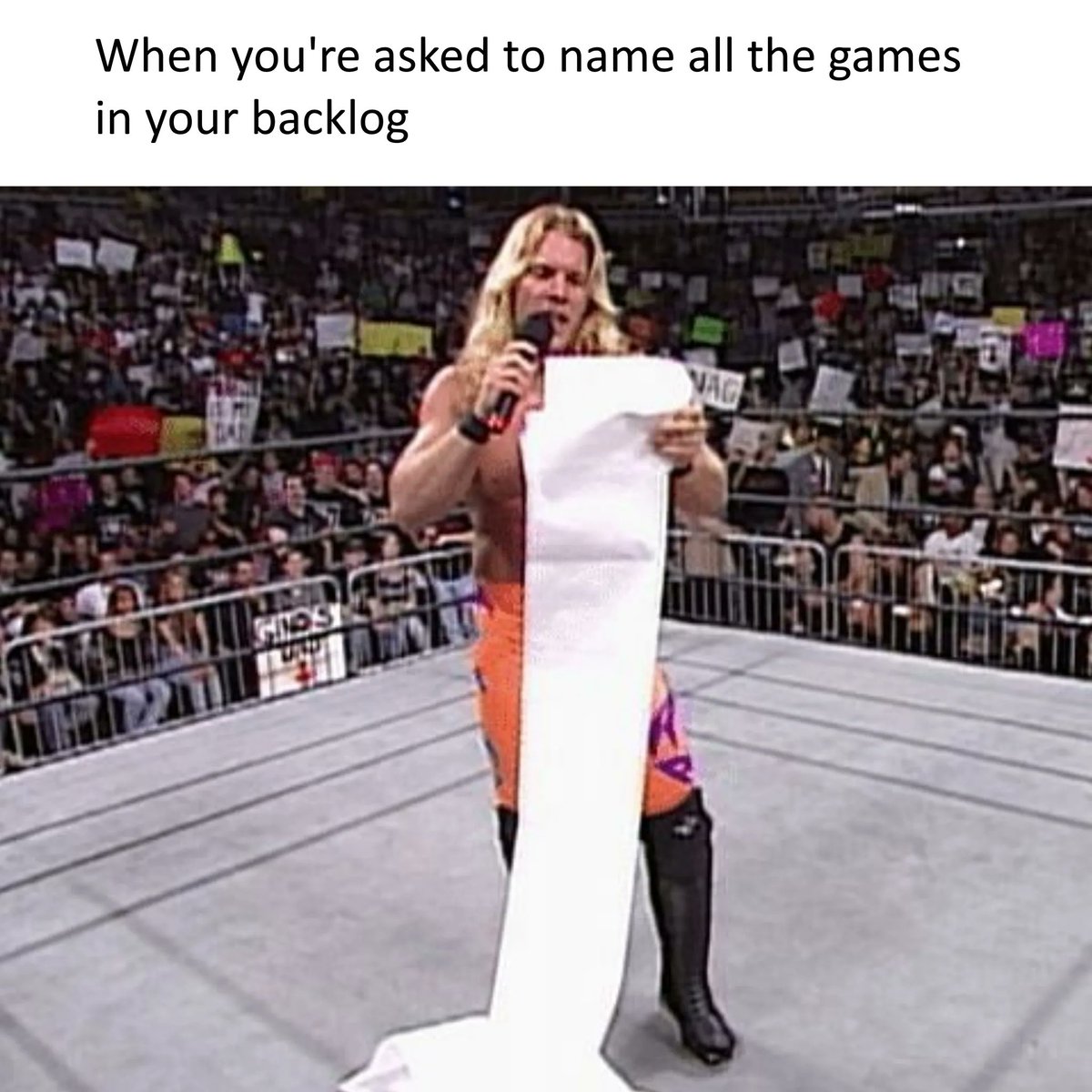 This might take a while. #forever #list #notime #gamingmemes #gamememes #game #gaming #humor #funny #videogames #mobile #smartphone #gamemine