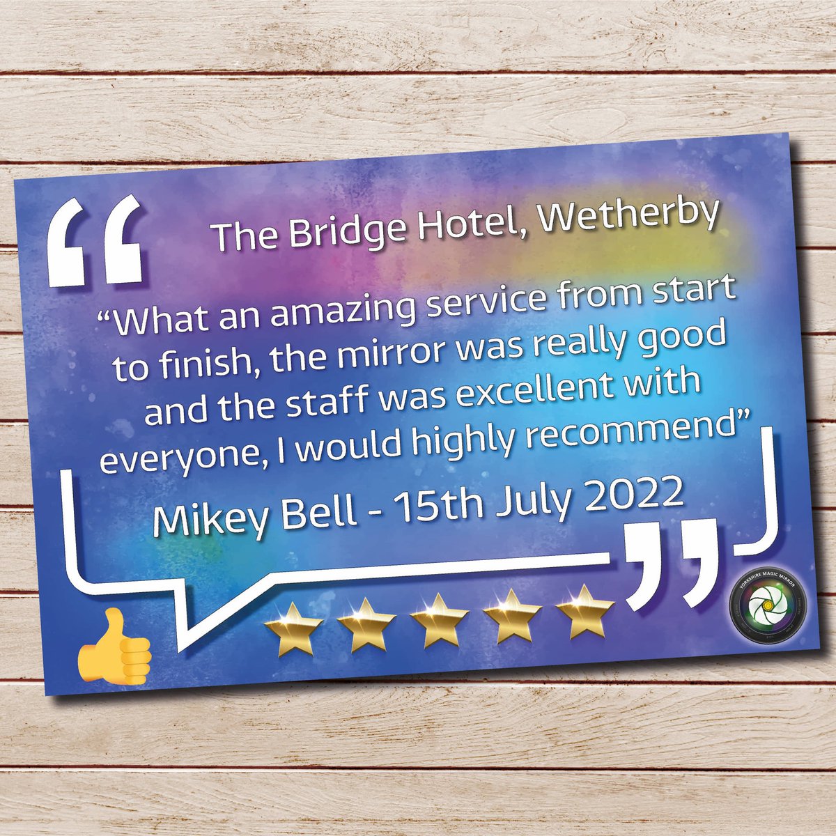 Thanks for the great review Mikey, the photos prove it was a brilliant night at @Bridge_Wetherby .⁣ .⁣ .⁣ .⁣ .⁣ #websitereview #websites #websitesthatconvert #websitetips #weddingvenuereview #weloveourclients #welovereviews #youropinion #youropiniondoesntmatter #yourstory