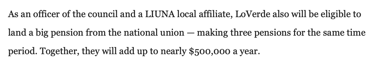 HeatherCherone's tweet photo. The City Council is paying tribute to Charles Loverde on the occasion of his retirement as president of Laborers' Local 1092.
CONTEXT, from 2011 from @jasongrotto for the @chicagotribune https://t.co/MidowdbqR8 https://t.co/6JiImijlUj