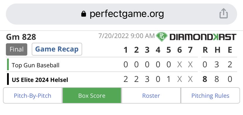 Pool winners! Congrats to Coach Helsel and his talented 2024 team. Finished up with another shutout and Undefeated in pool play at 16U WWBA! Playoff bound!! #UncommonTeam