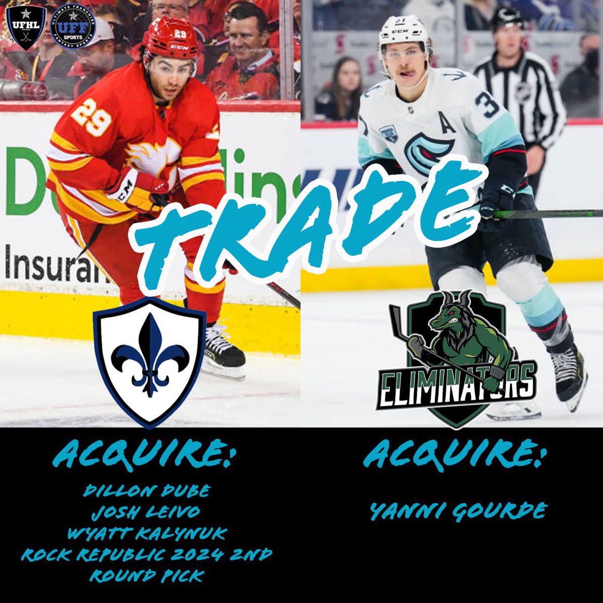 🚨TRADE ALERT🚨

#UFHLTrades #FantasyHockey $SCO #HockeyTwitter <a href="/UFHLEliminators/">UFHLEliminators</a> <a href="/Monarchs_UFHL/">UFHL Monarchs</a>