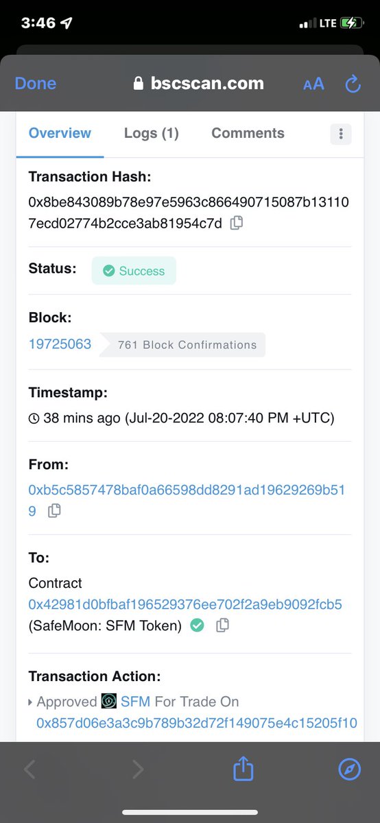 Here are the 2 addresses that just took thousands from me. #SAFEMOON #evergrow be careful