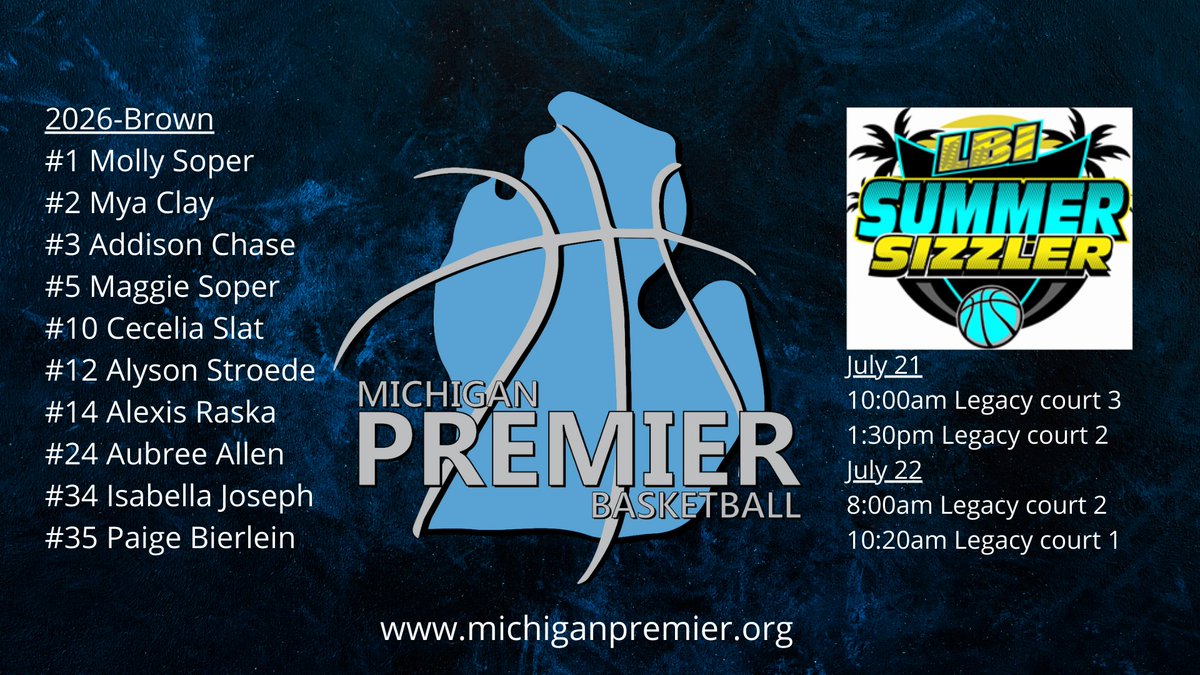 Michigan Premier (@mipremierbball) on Twitter photo  Michigan Premier (@mipremierbball) on Twitter photo