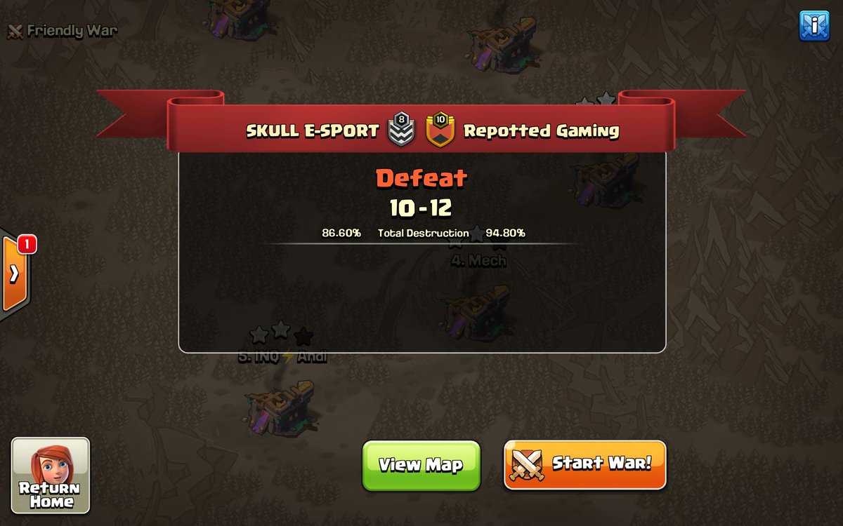 Our Adventure in <a href="/MulanCup/">Mulan Cup</a> ends in Round3. Thanks for great Match to <a href="/rpg_coc/">Repotted Gaming</a> 👏🔥 And We will see in next Mulan Cup 👊