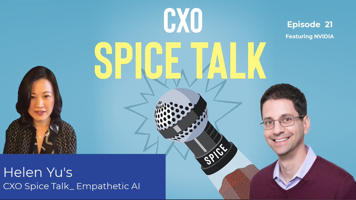 Delighted to host #KevinLevitt at <a href="/nvidia/">NVIDIA</a> on the latest #CXOSpiceTalk. 

Always inspiring to dive deeper into the future of AI in Financial Services:

youtube.com/watch?v=SogRId…

#AI #FinancialServices #FinTech #NVIDIAPartner