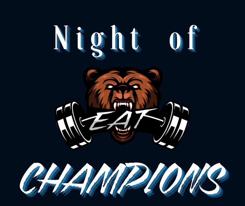 Friday Night//8:00pm//Custer Stadium.. Be there! 
#EAT #Champions #gocompete